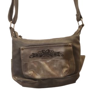 Longboom 2 tone leather purse